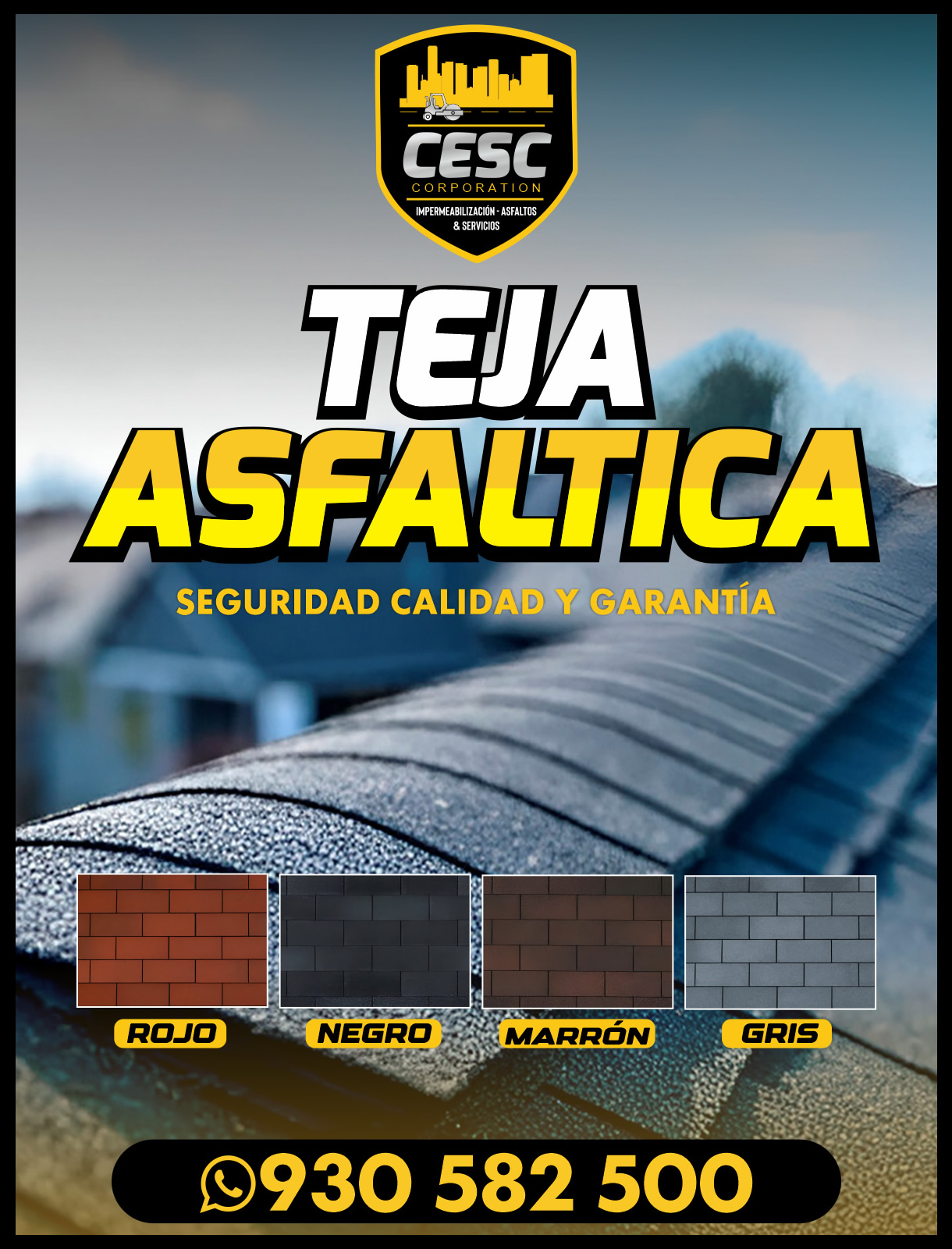 instalacion de teja asfaltica